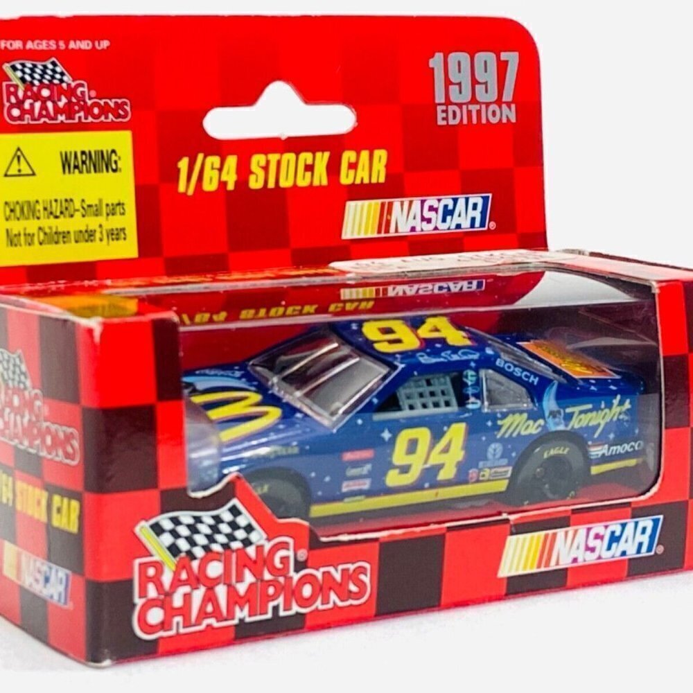 Racing Champions 1997 Edition Mc Donald's Nascar #94 Bill Elliott Ford Stock Car